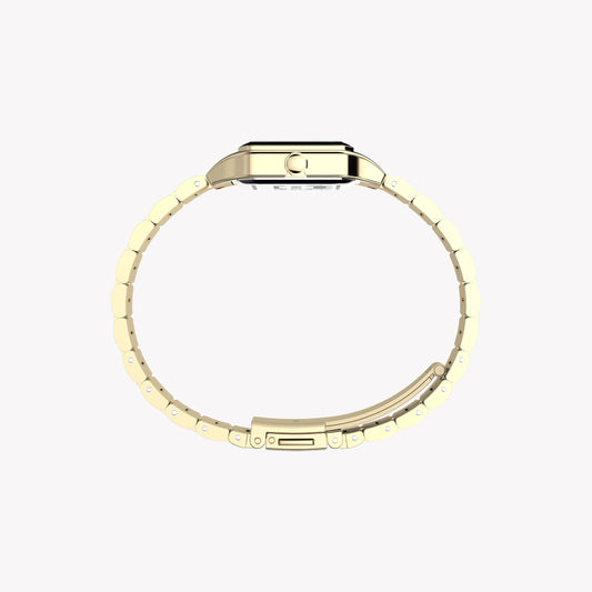 Addison Gold-Tone Case & Bracelet White Dial TW2Y23700 | Stylish Watch-1
